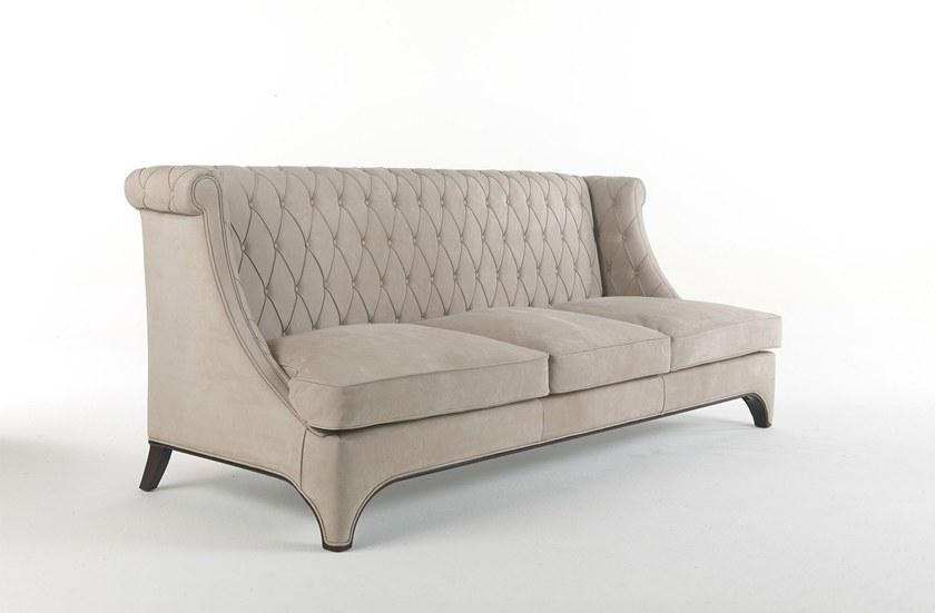 Gianfranco Ferré Home Кожаный диван с тафтингом Bradmore sun-id-1374000 - Вид №1