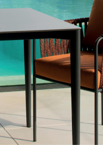 062135 Обеденный стол квадратный Expormim Nude