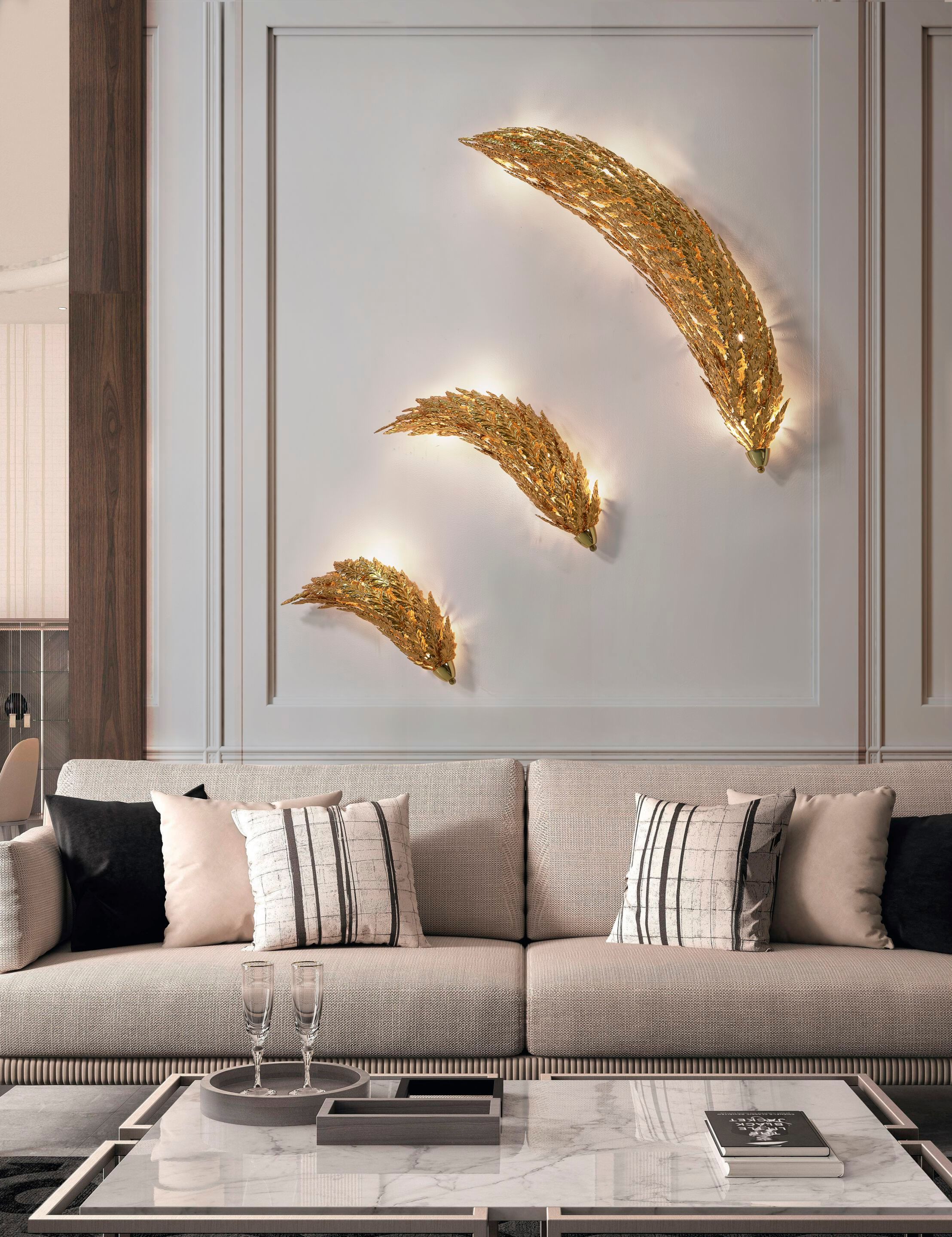 Алюминиевый настенный светильник K-Lighting LUNA ARCH-00024084 - Вид №5