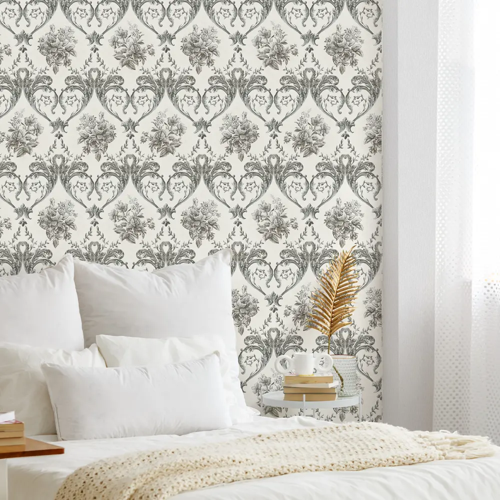 Обои флизелиновые Elysium Клер серые 1.06 м Е80803 STLM-2066075 - Вид №3