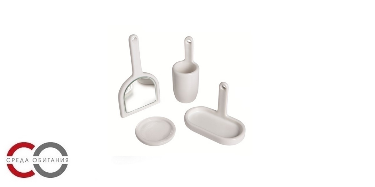 Полочка-мыльница Olympia Ceramica Ukiyo-E POUK01 - Вид №3