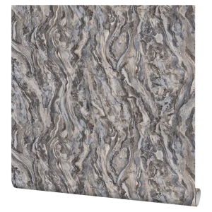 Обои флизелиновые Palitra Home Onyx серо-бежево-черные 1.06 м HC71793-48