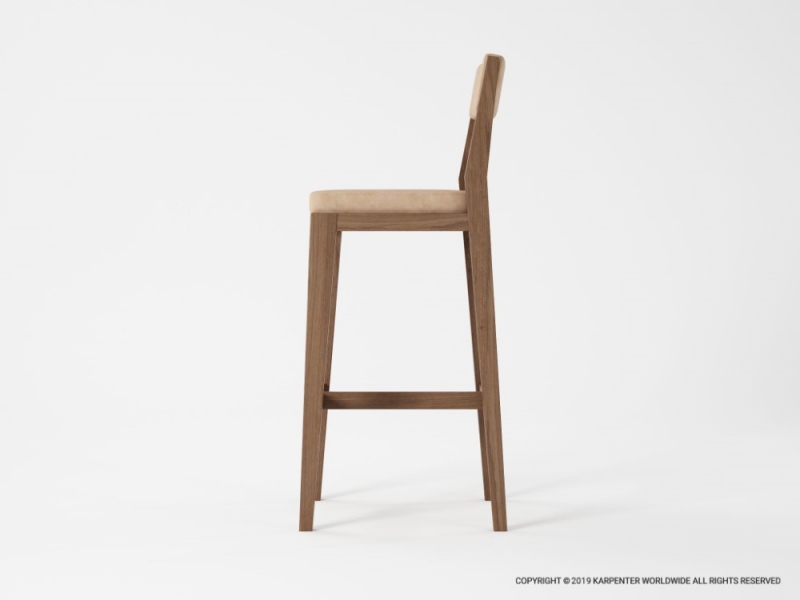 498_979 Барный стул с кожей Karpenter  - Вид №2