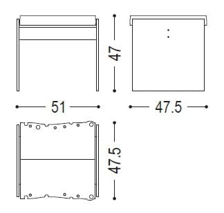 Низкий стул из дерева и железа Riva 1920 TOUCH STOOL ARCH-00032523 - Вид №4