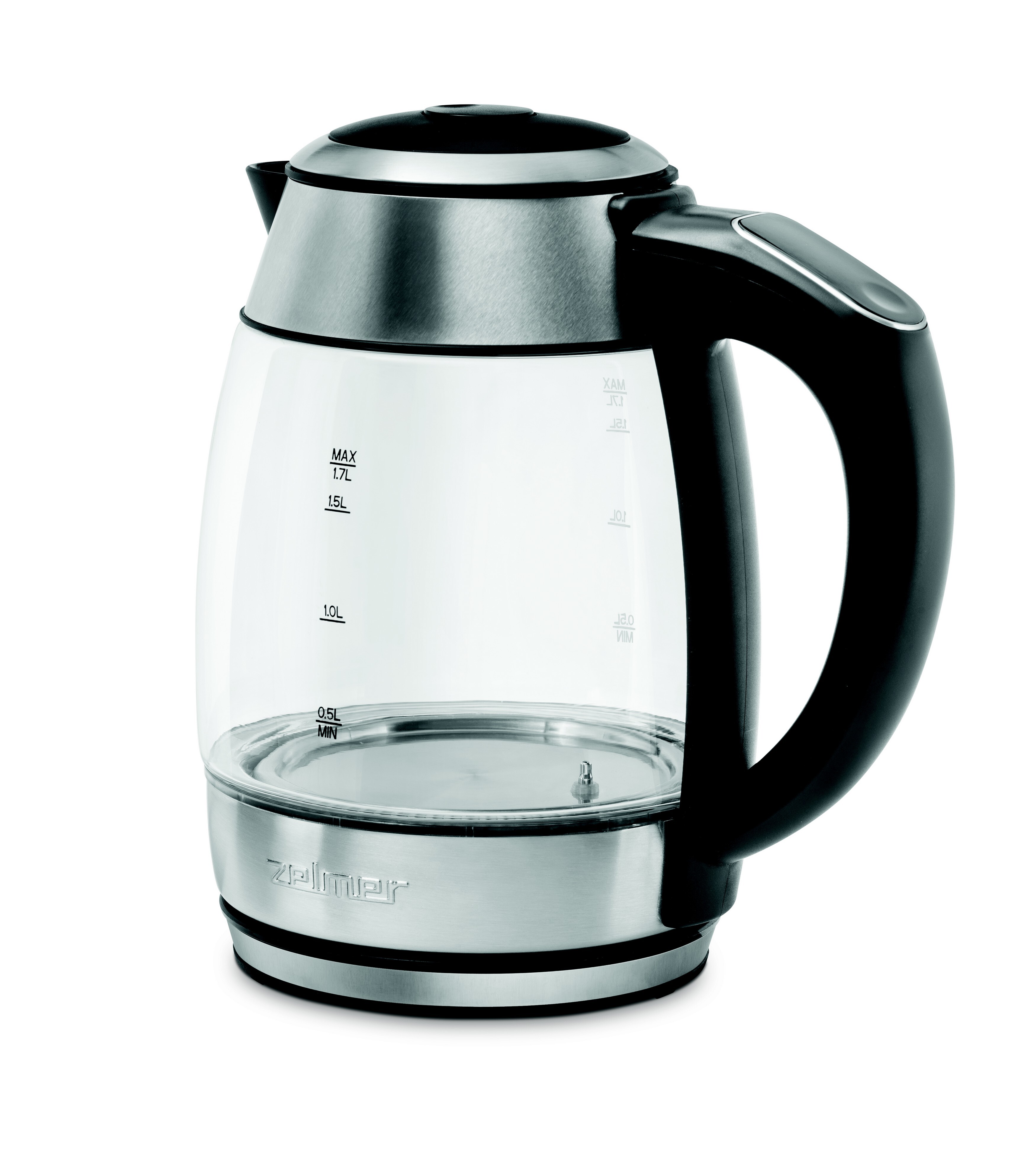 9113700 Электрочайник Zelmer ZCK8030 серебристый STDN-0135995 - Вид №2
