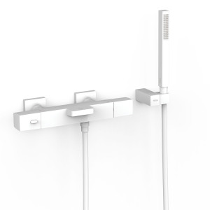 Настенный термостатический смеситель для ванны и душа-19017469BM TRES