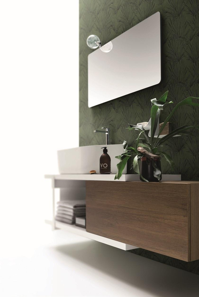 ARBLU Подвесная тумба под умывальник с ящиками Tulip sun-id-1386808 - Вид №9