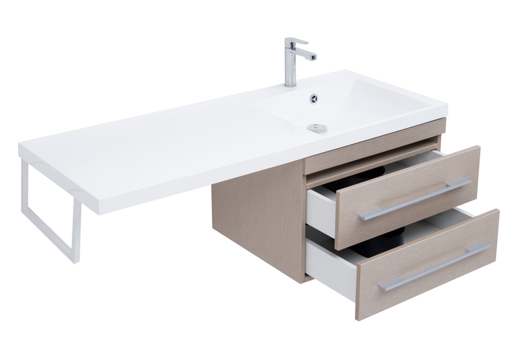 Тумба с раковиной Aquanet Нота 120 R светлый дуб 0017148500239568 - Вид №13