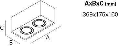 INDELAGUE | ROXO Lighting Регулируемый светодиодный потолочный светильник Axis sun-id-1361804 - Вид №3