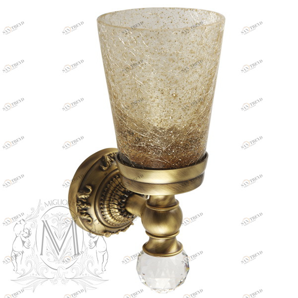 Стакан для щеток MIGLIORE.CRistalia ML.CRS-60.202.BR - бронза 
