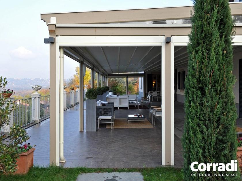Corradi Деревянная пергола с раздвижной крышкой Pergotenda® sun-id-1358069 - Вид №2
