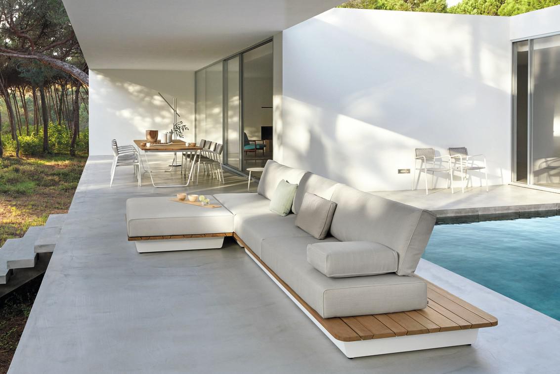 MNST804 Обеденный стол pwi lava f10 264см x 118см Manutti Air - Вид №1