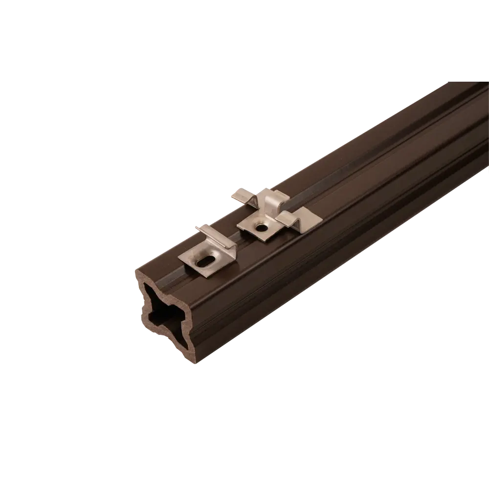 Лага опорная для террасной доски T-Decks 35x40x4000 мм ДПК цвет венге STLM-2138636 - Вид №2