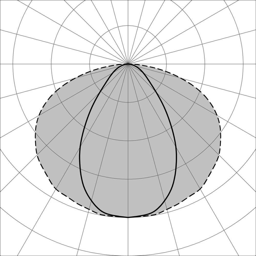 Tratto C 1200 Ghidini Tratto C .05 Темно-Cерый (Матовый)  - Вид №3