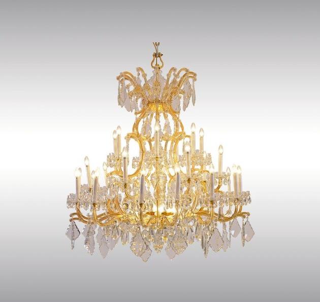 Woka Lamps Vienna Люстра из железа и стекла в классическом стиле sun-id-1362571 - Вид №2