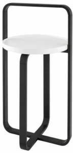 Ligne Roset Высокий круглый деревянный журнальный столик  19980176
