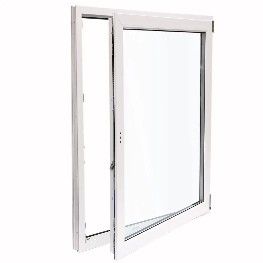 Окно пластиковое ПВХ Deceuninck одностворчатое 1200x1000 мм (ВxШ) правое поворотное белый/белый STLM-2108795 - Вид №2