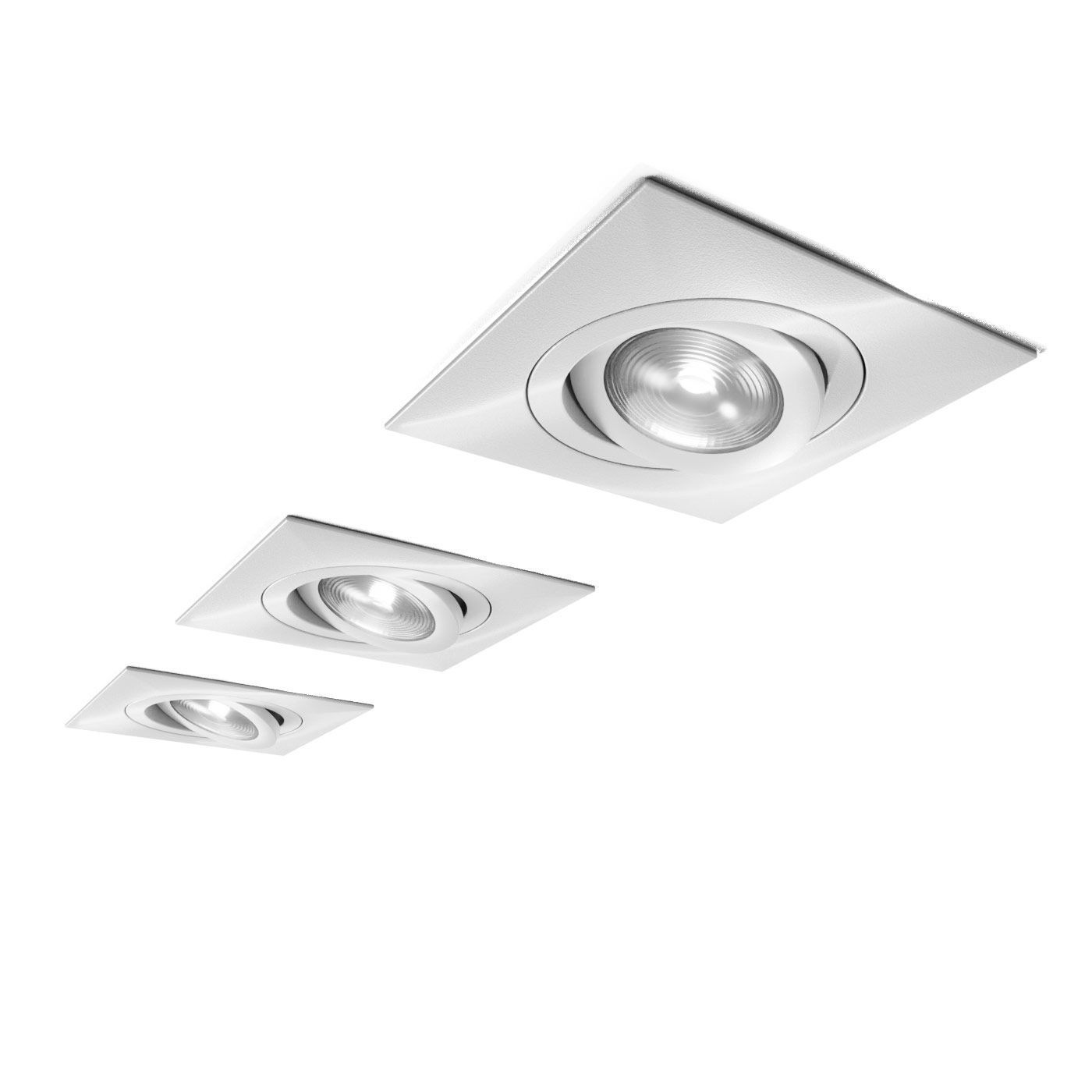 Алюминиевый квадратный поворотный прожектор Amarcords Flat ARCH-00005860