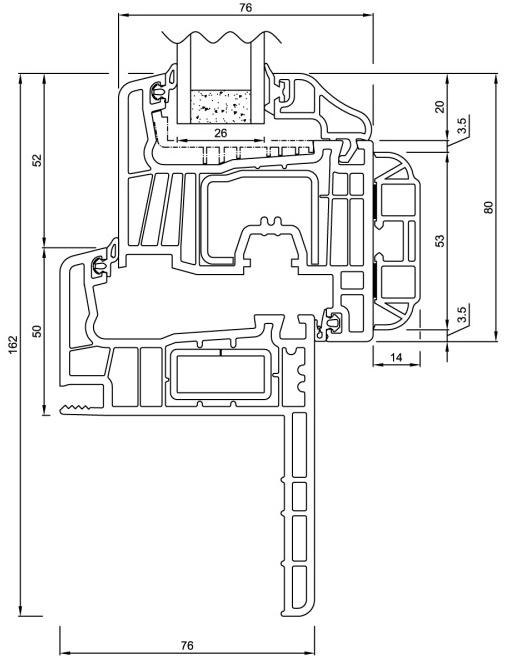 NURITH Двустворчатое окно из пвх sun-id-1378195 - Вид №5