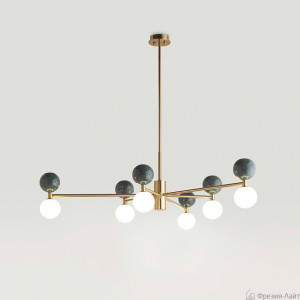 Aromas C1280/6 old gold/green marble люстра потолочная