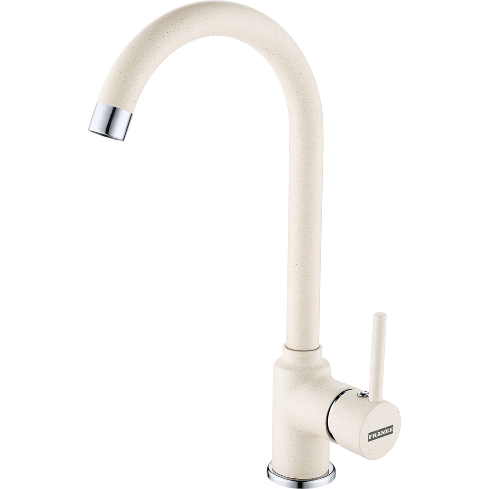 Смеситель кухонный  Franke Pola Поворотный излив Fragranite Ваниль sun-id-1698955