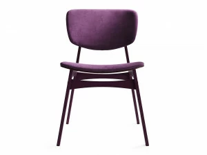 Стул Sid фиолетовый с черными ножками THE IDEA  210646 Фиолетовый
