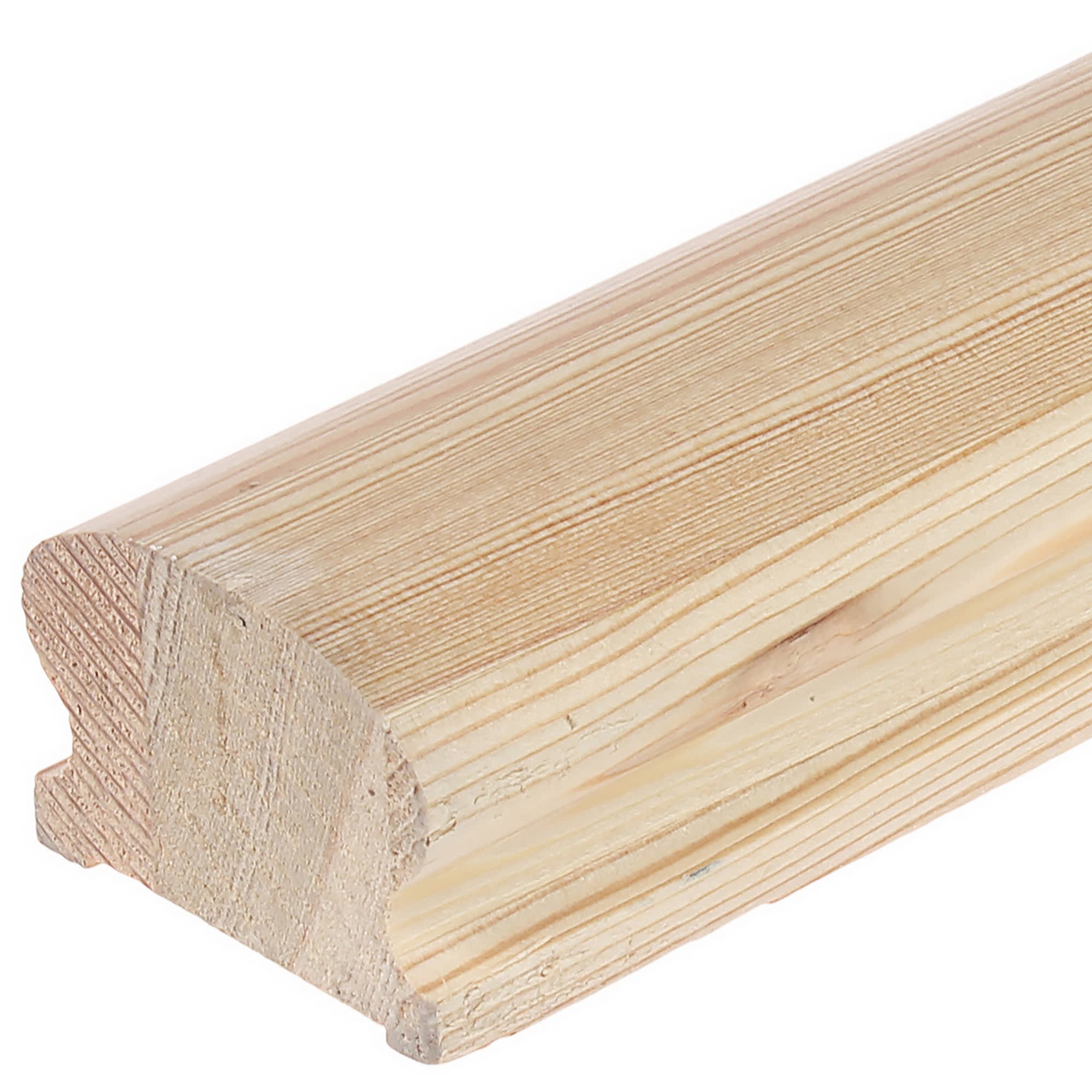 18362835 Поручень 44x65x4000 мм, сращённая лиственница сорт Экстра Santreyd 