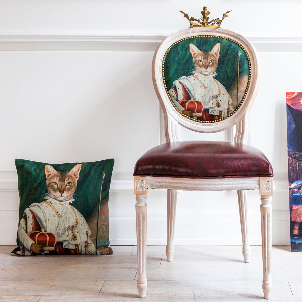 2719034 Арт-подушка «Музейный экспонат», версия 6 «Коронация Наполеона» Object Desire  - Вид №3