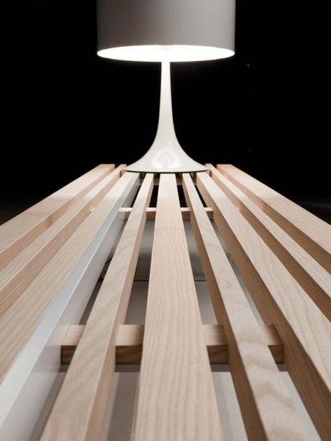 La Cividina Скамья / журнальный столик из ясеня Line bench sun-id-1475335 - Вид №3