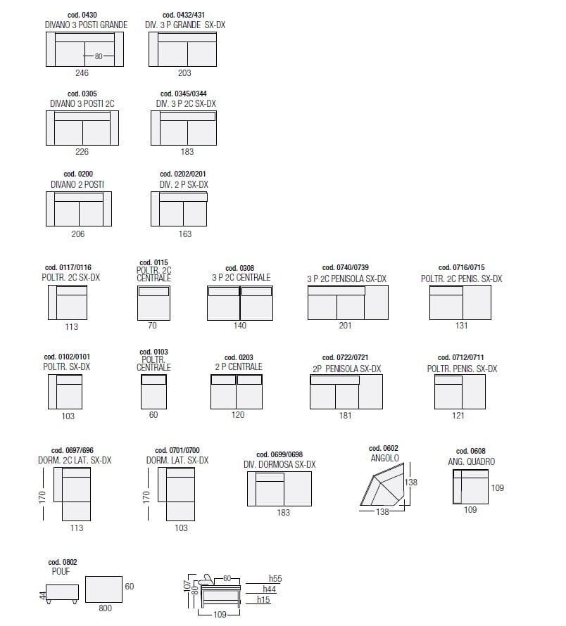 Кожаный угловой диван Egoitaliano MERIEM ARCH-00148376 - Вид №4