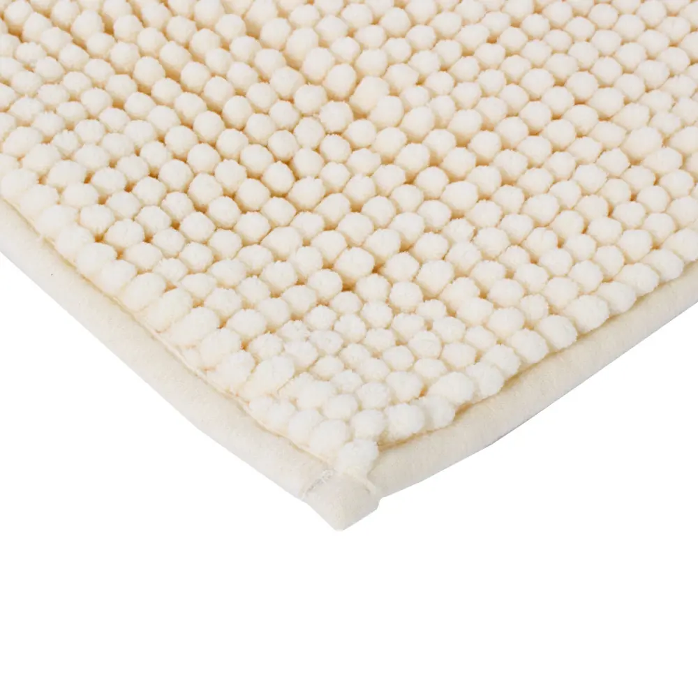 Коврик для туалета Merci, 45х45, полиэстер, цвет ваниль АКВАДЕКОР STLM-2118846 - Вид №1