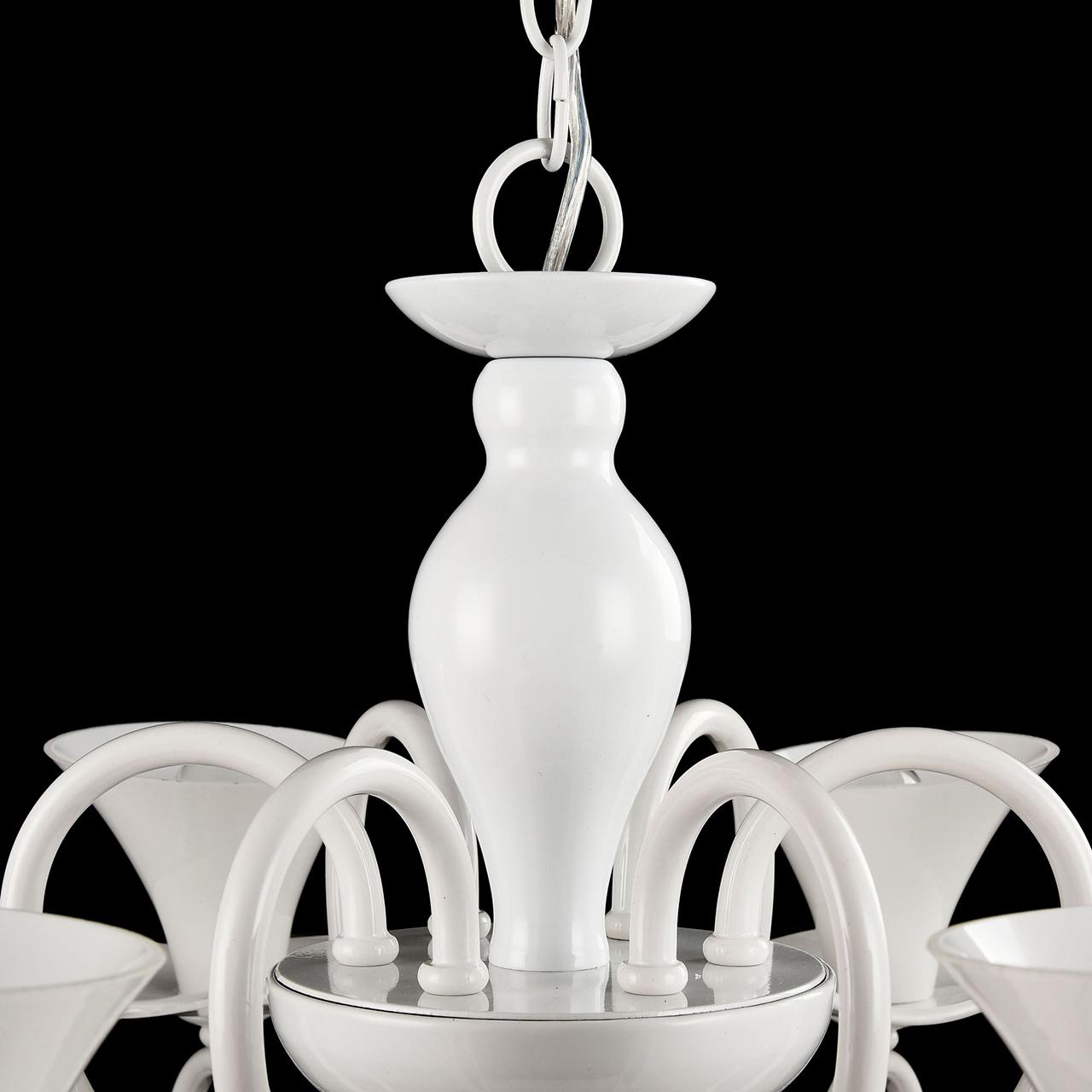 Подвесная люстра Freya Fabre FR2001-PL-06-W FREYA ДИЗАЙНЕРСКИЕ, FABRE 186259 Белый  - Вид №2