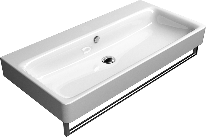 9023111 Встроенная раковина под столешницу овальная GSI ceramica  - Вид №4