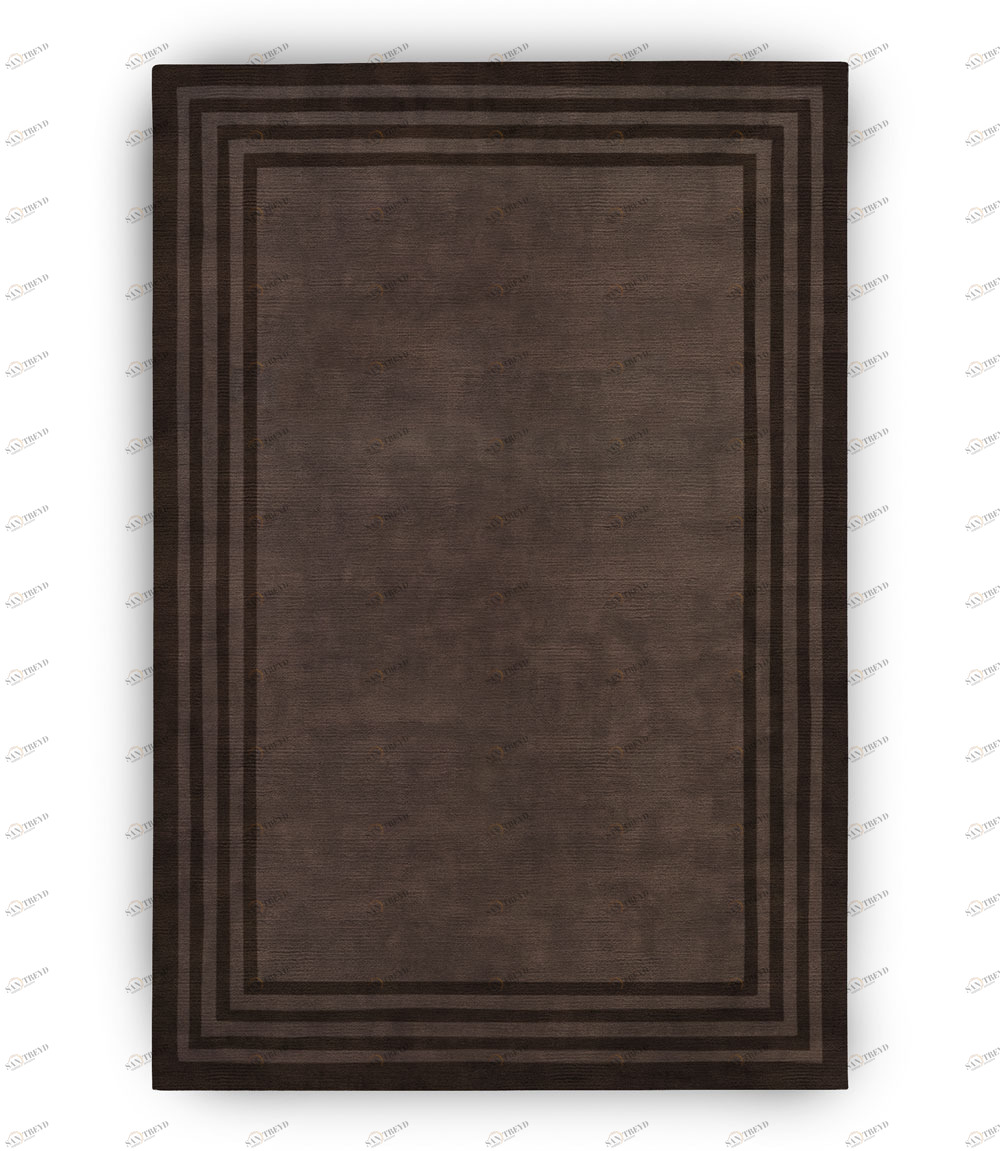 Ковер Dazzle cocoa 140x200 коричневый RUGBERRY ДИЗАЙНЕРСКИЕ, DAZZLE 326197 Коричневый 