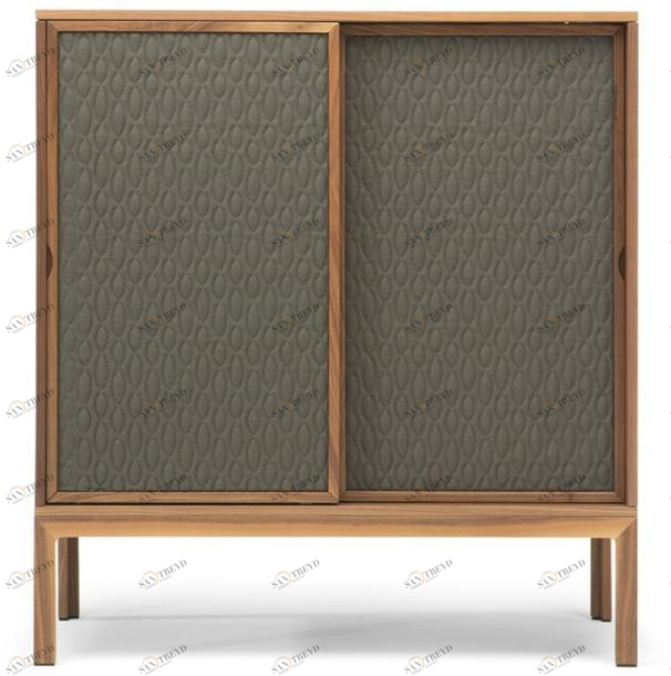 Natuzzi Буфет из массива дерева с раздвижными дверцами Crate sun-id-1361895