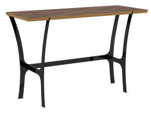 Деревянная прямоугольная консоль