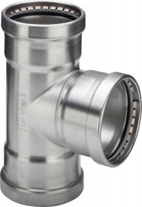 Viega Тройник Sanpress Inox XL 2318XL (482718)