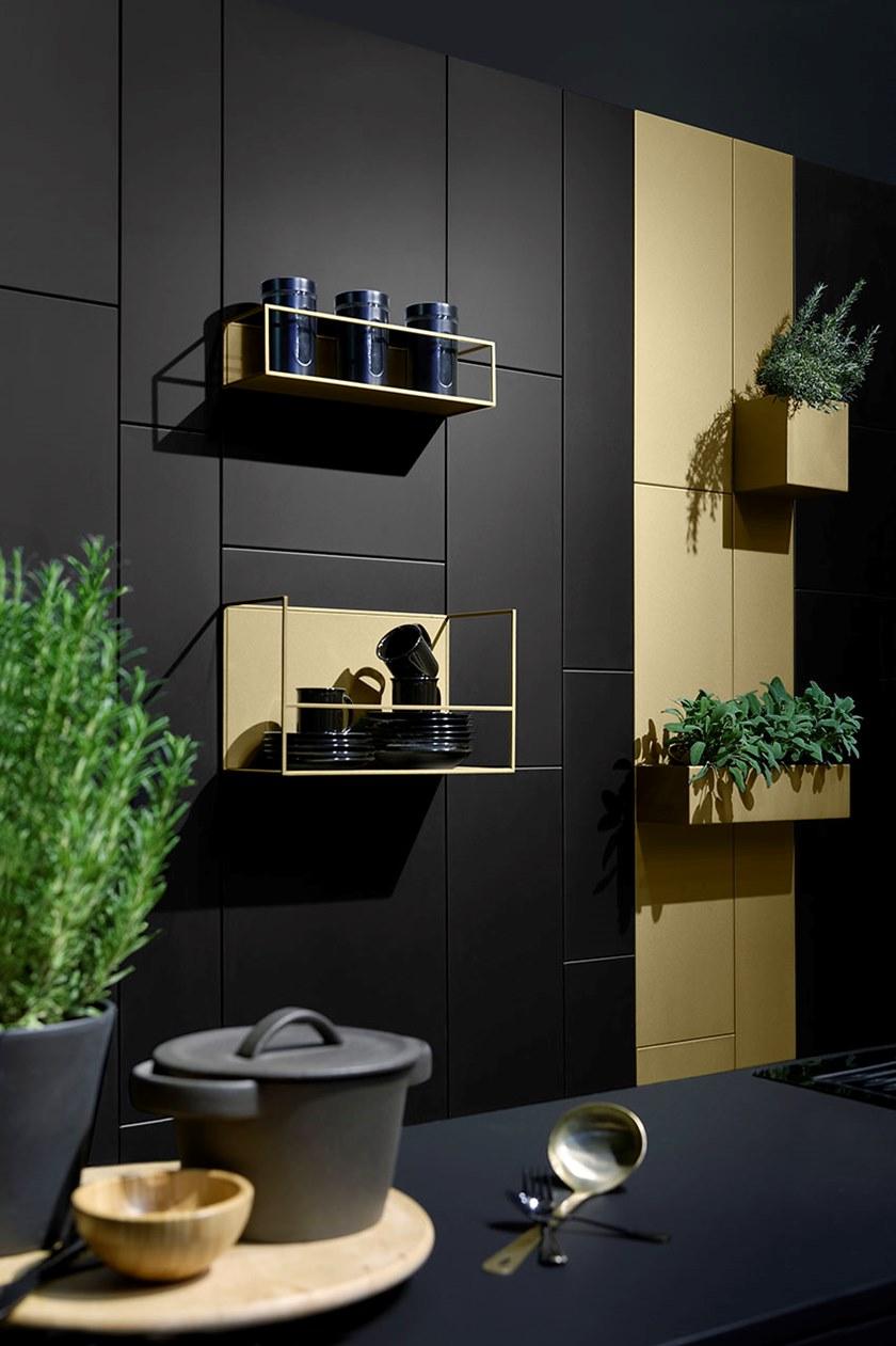 Ronda Design Настенный книжный шкаф из металла sun-id-1402617 - Вид №4