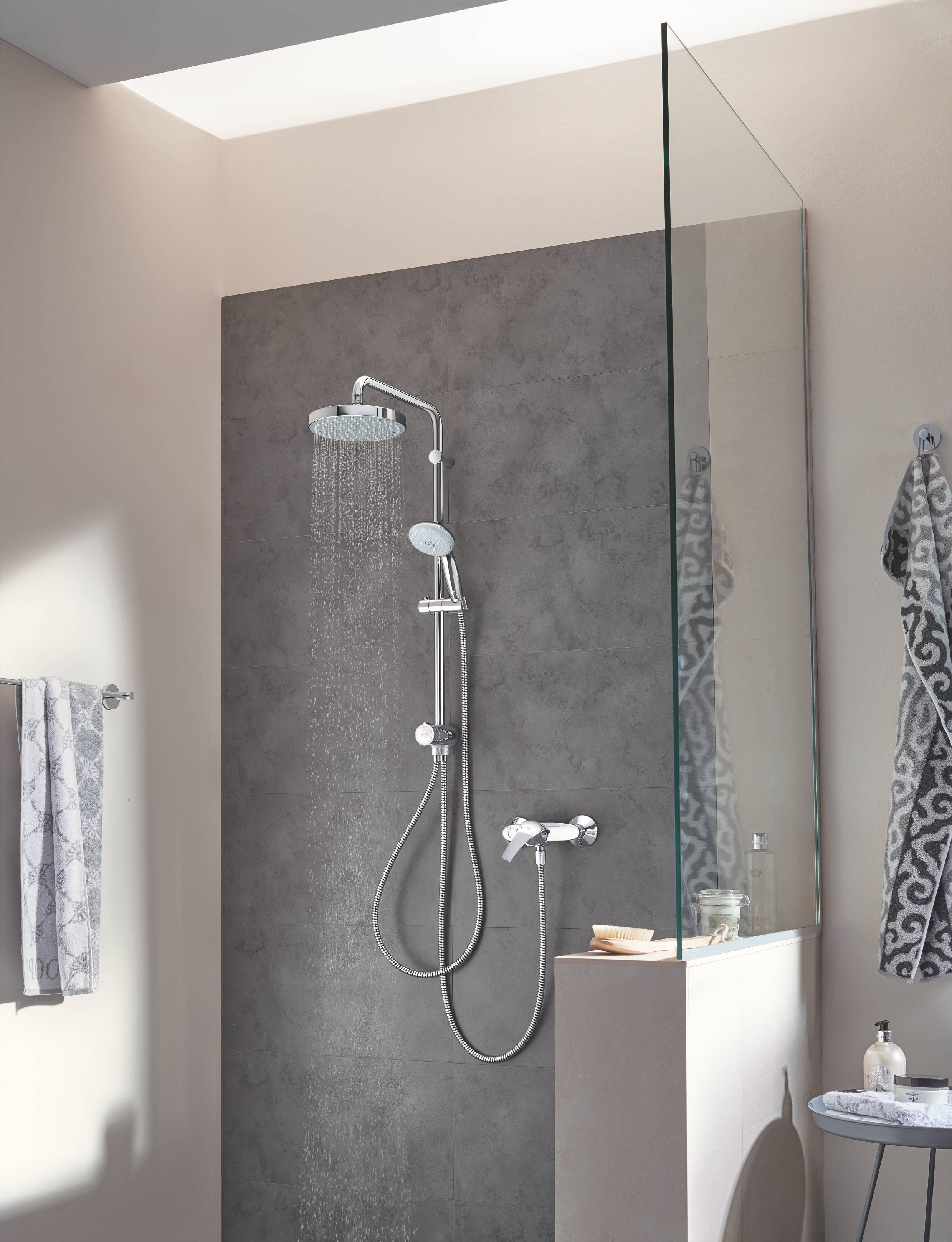 27541000 Верхний душ Grohe хром  - Вид №2