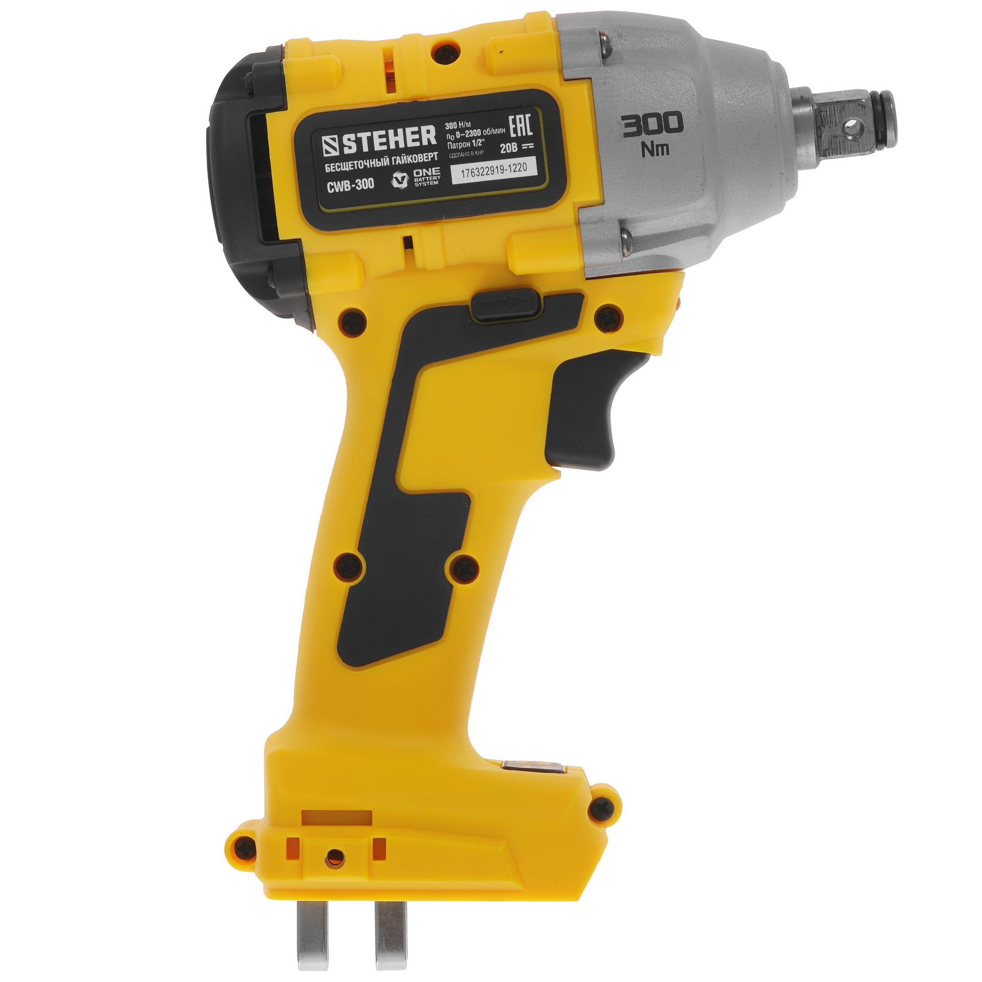 Гайковерт STEHER CWB-300   , Без ЗУ, Без АКБ 9927688 STDN-0087996 - Вид №1