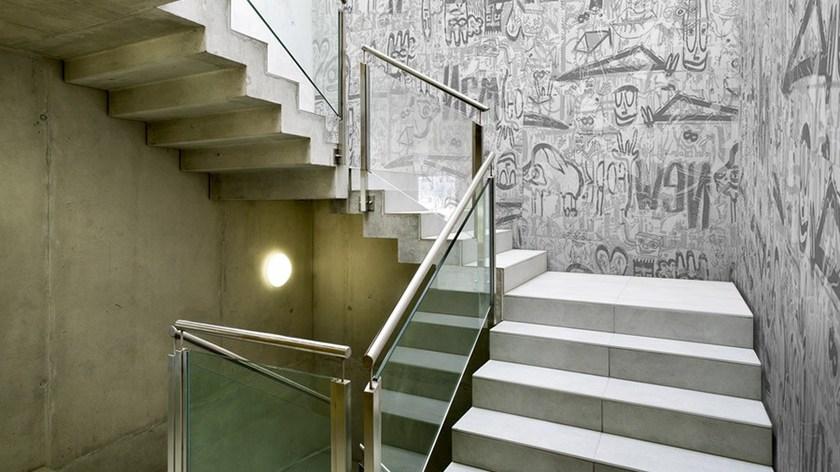 GLAMORA Моющиеся виниловые обои с тиснением Crashing colors sun-id-1349944 - Вид №2