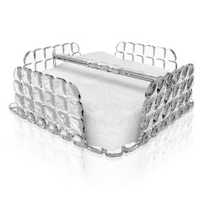 19870000 Салфетница квадратная tiffany, прозрачная Guzzini