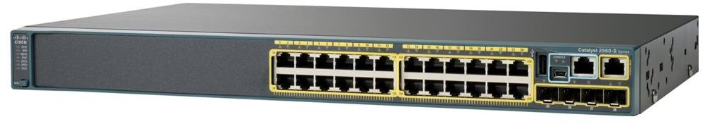 WS-C2960X-24TS-L Catalyst 2960-x 24 gige, 4 x 1g sfp, lan base Cisco Santreyd 