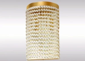 Woka Lamps Vienna Настенный светильник отраженного света из латуни и стекла