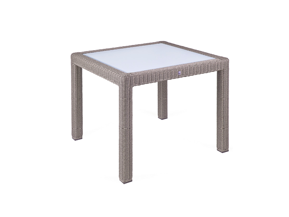 68.00.0510 Стол Bellini Koala - стеклянная поверхность - 90 x 90 Mbm 