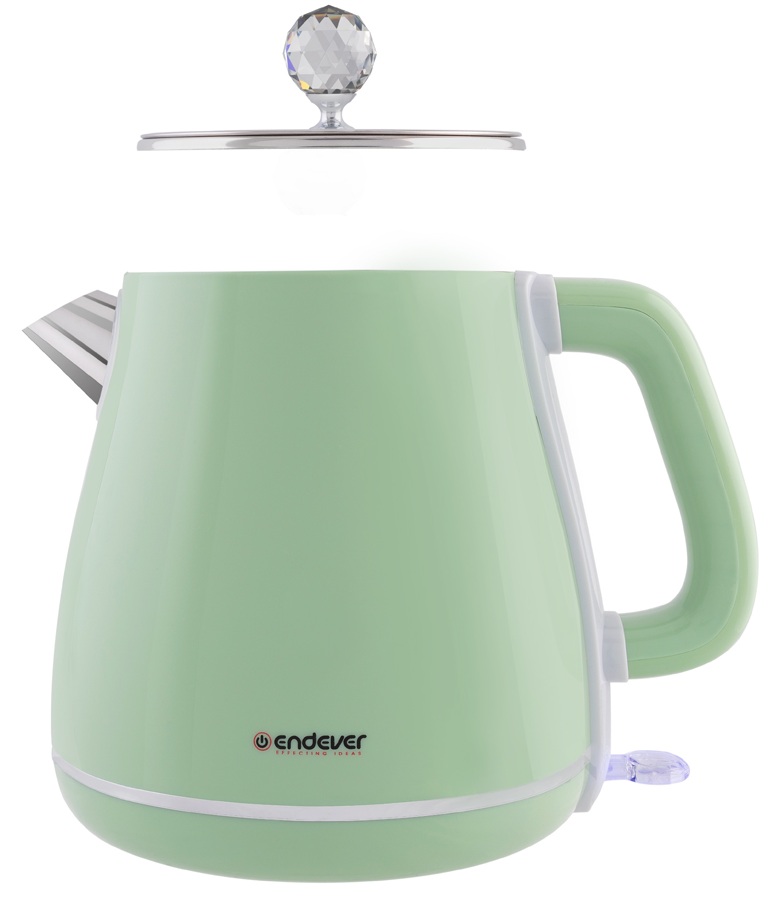 5369856 Электрочайник Endever Skyline KR-253S зеленый STDN-0025364 - Вид №3
