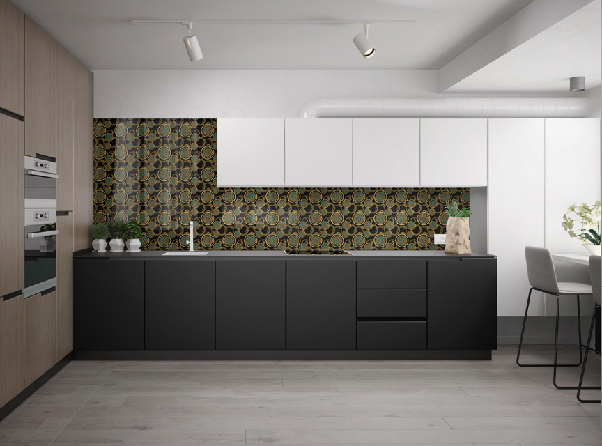 Стеновые панели - Буффонада LIGRON LIST123 2252 - Вид №3