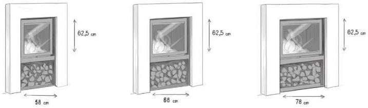 Stûv Настенный дровяной камин с панорамным остеклением Stûv 16 sun-id-1490994 - Вид №1
