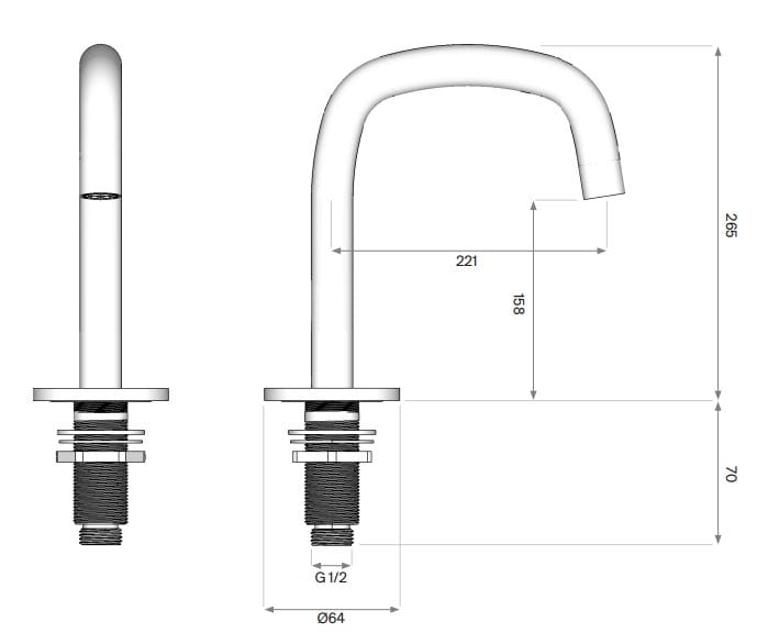 Дозирующий носик из нержавеющей стали для пола COCOON Piet Boon ARCH-00094211 - Вид №4