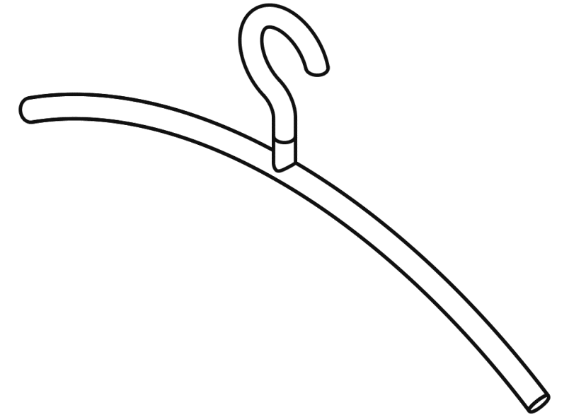 570.3B вешалка HEWI Edition matt | Polyamid  - Вид №19